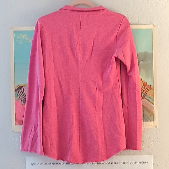 Y2K Victoria's Secret Pink Lightweight Small Quarter Zip Angel Wing Zipper - Picture 8 of 8